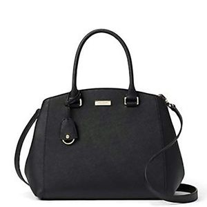 Kate Spade Leather Tilden Place Sloan Black